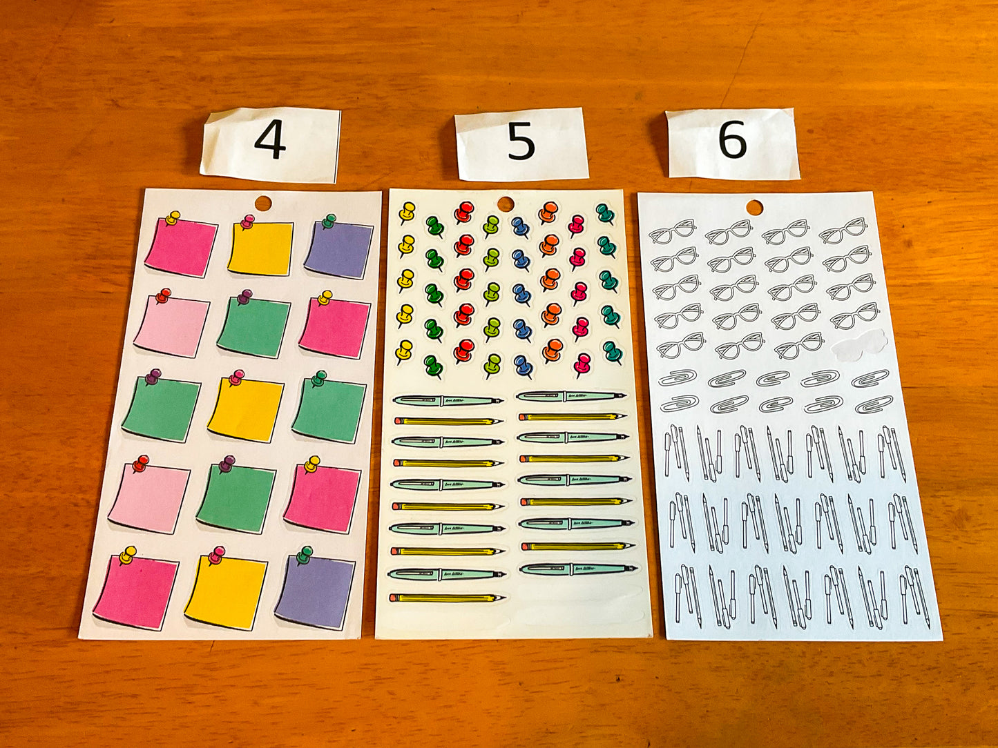 Planning & Crafting Sticker Sheets