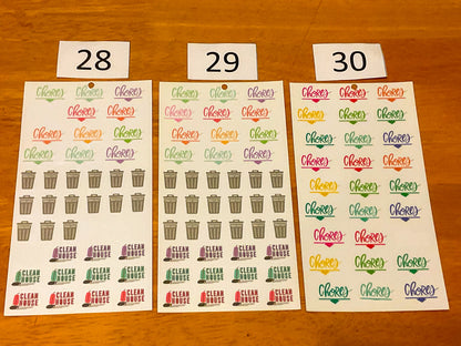 Cleaning Sticker Sheets