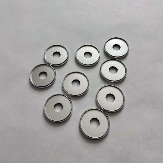 Metal Discs - Classic - Silver