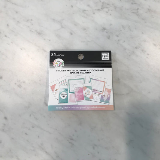 Lovely Pastels Sticker Pad