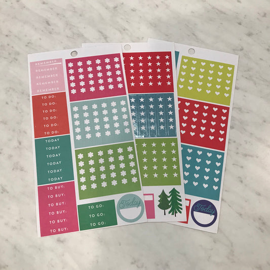 Task List Sticker Sheets