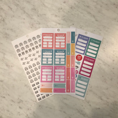 Travel Sticker Sheets